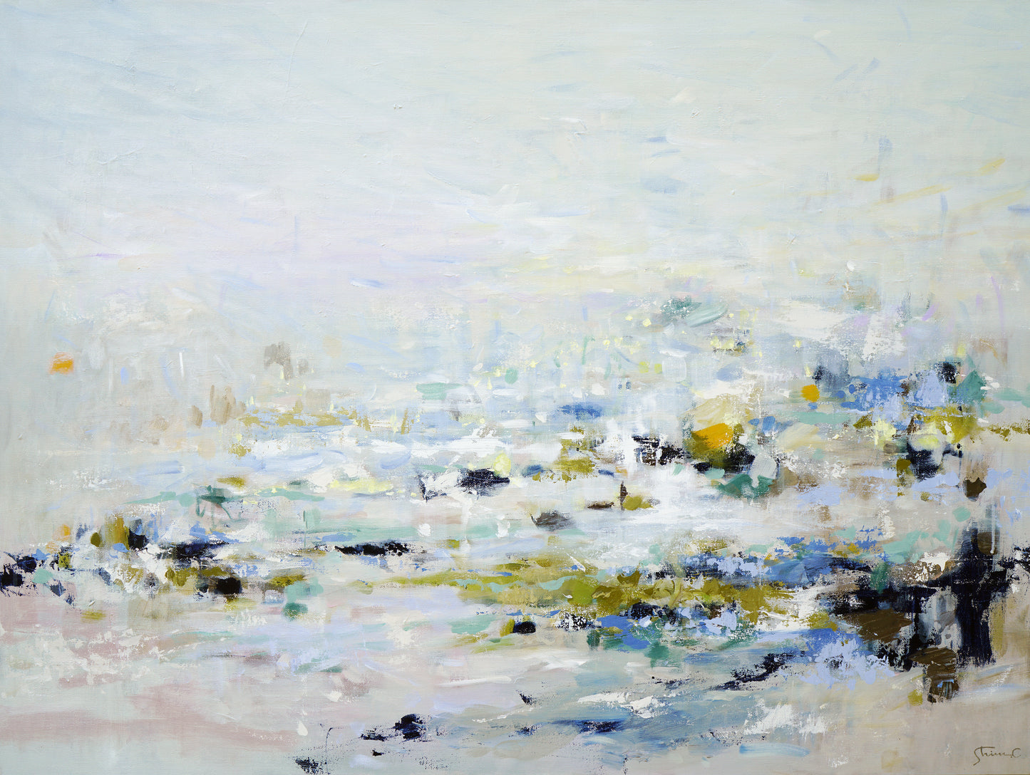 Sparkling Sea in the Mist *SOLD
