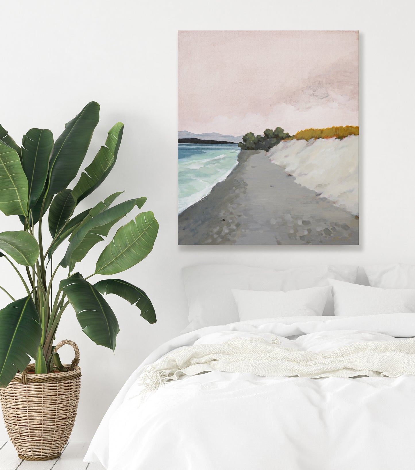 Long Walks on the Beach Featured in Saatchi Art collection *30% Off at checkout