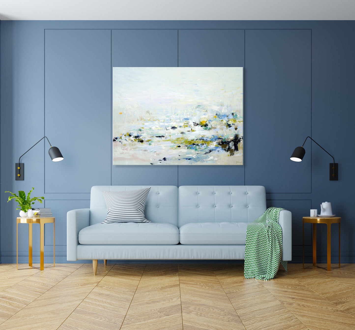 Sparkling Sea in the Mist *SOLD