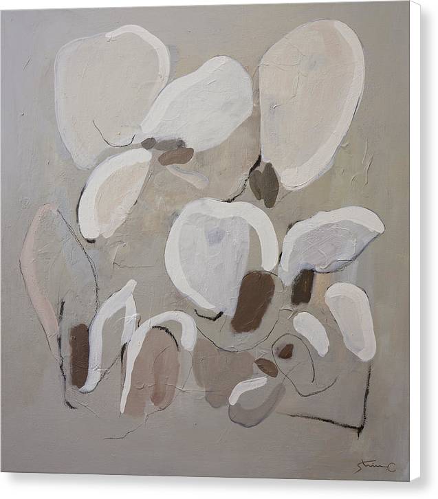 Winter Magnolias - Canvas Print