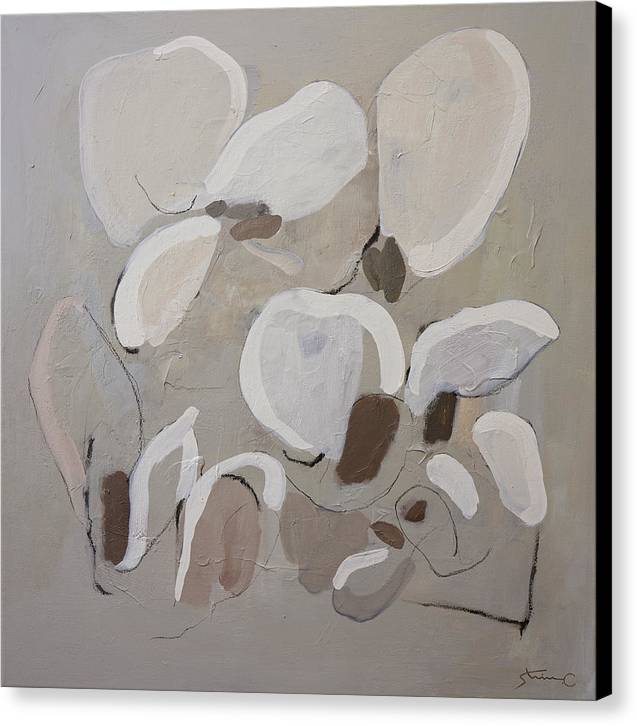 Winter Magnolias - Canvas Print