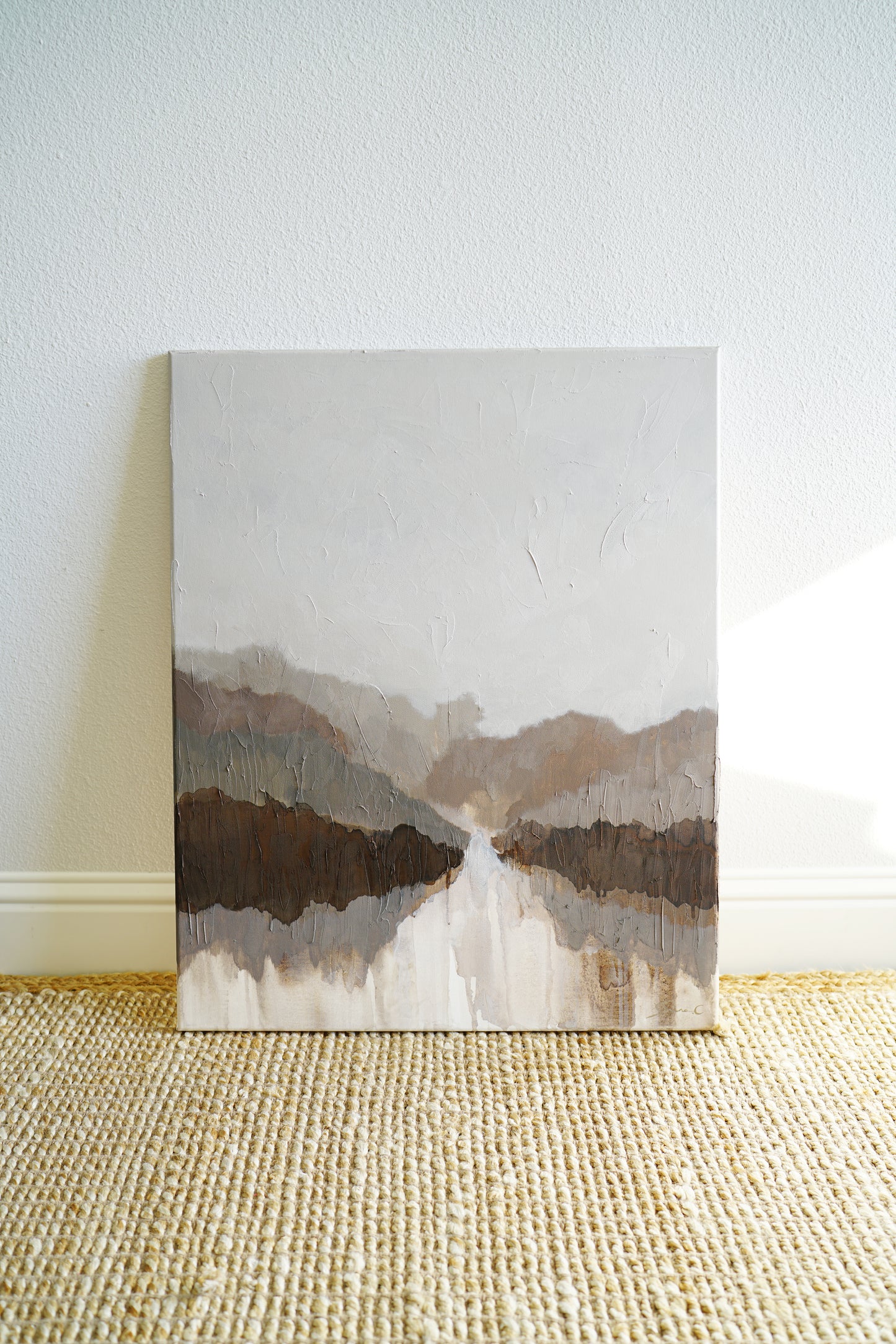 Winter Valley /Featured in Saatchi Art Collection *40% Off at checkout