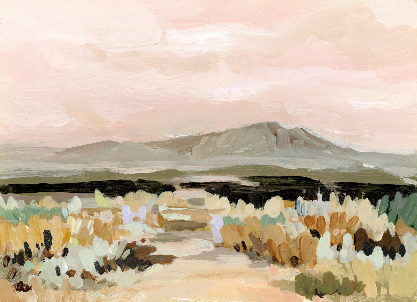 Autumn Desert Plains