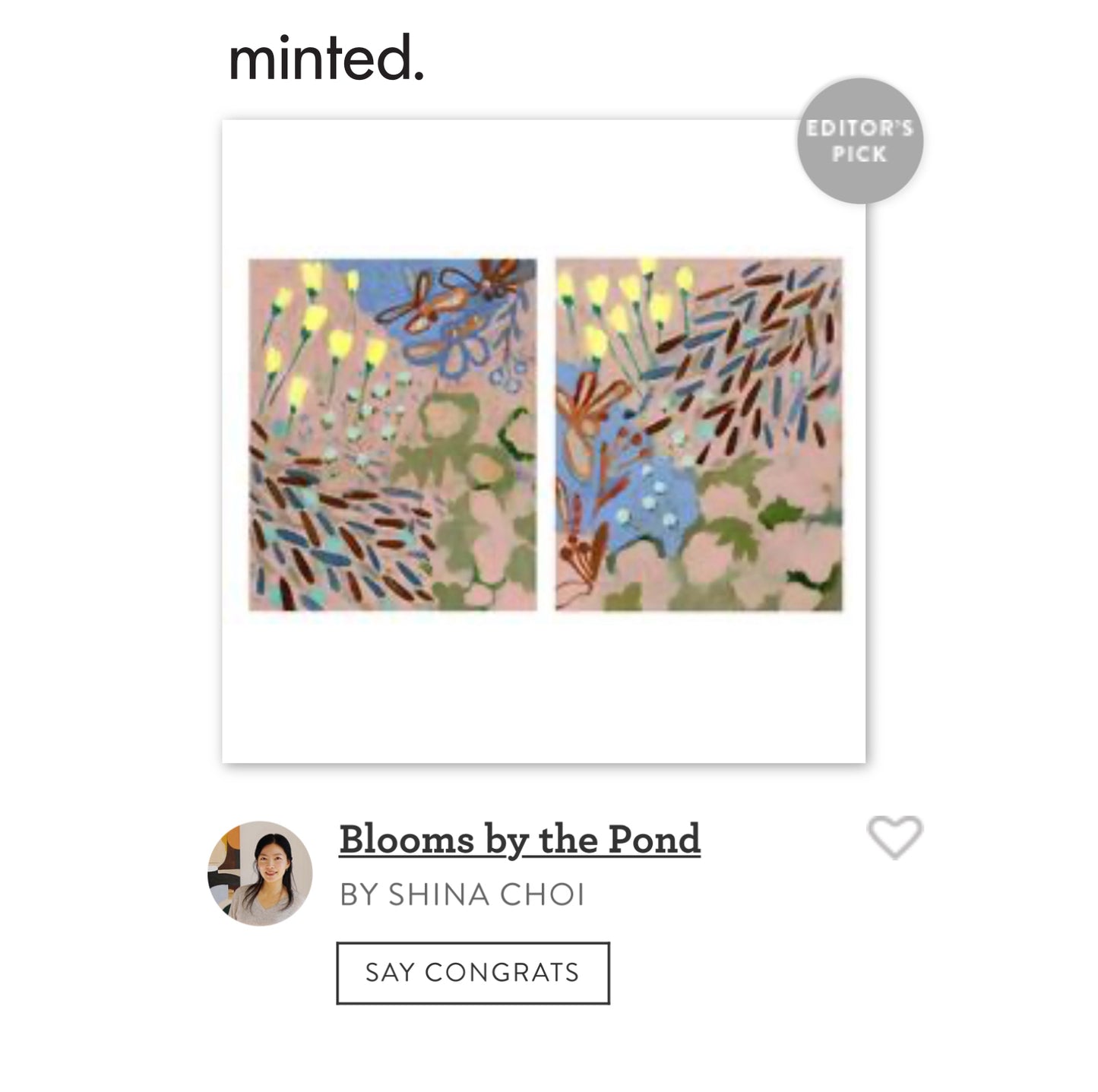 Bloom by the Pond no.2