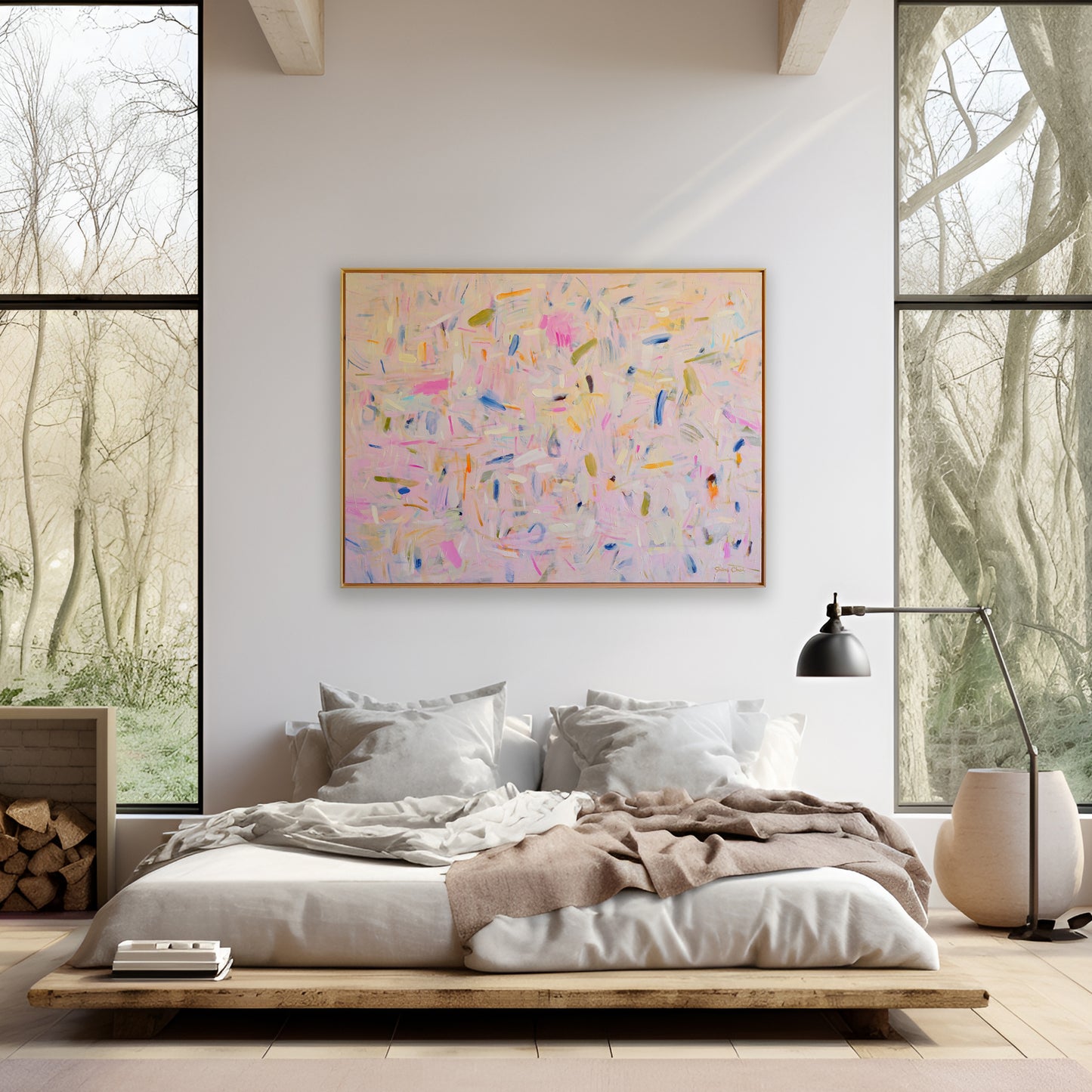 Pink Aura Bloom *48x36