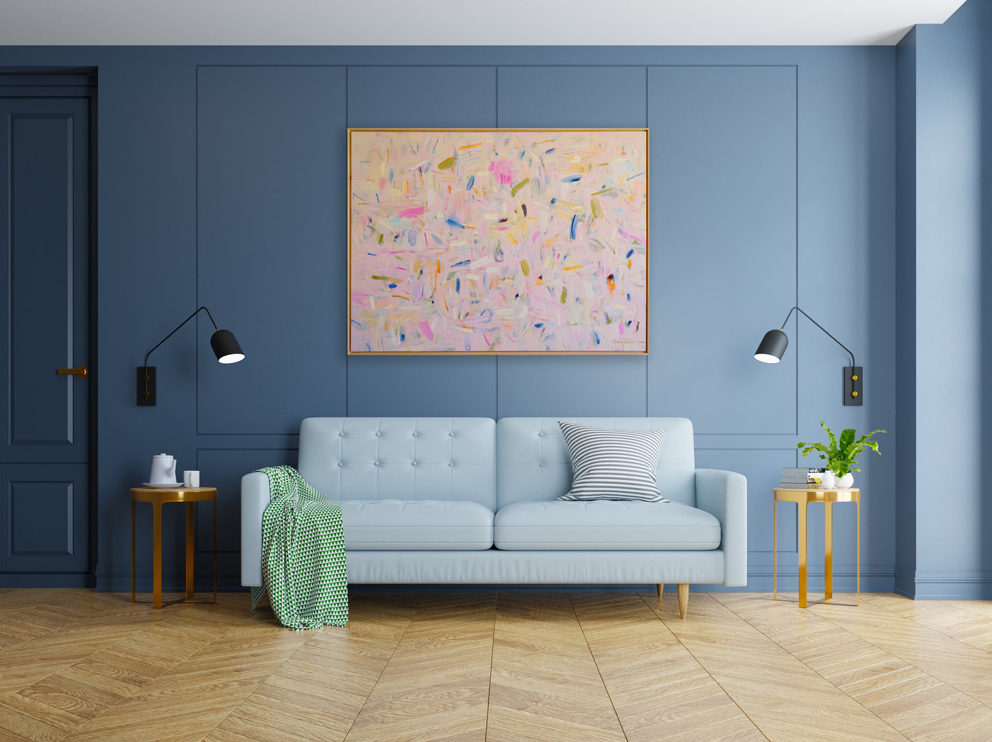 Pink Aura Bloom *48x36