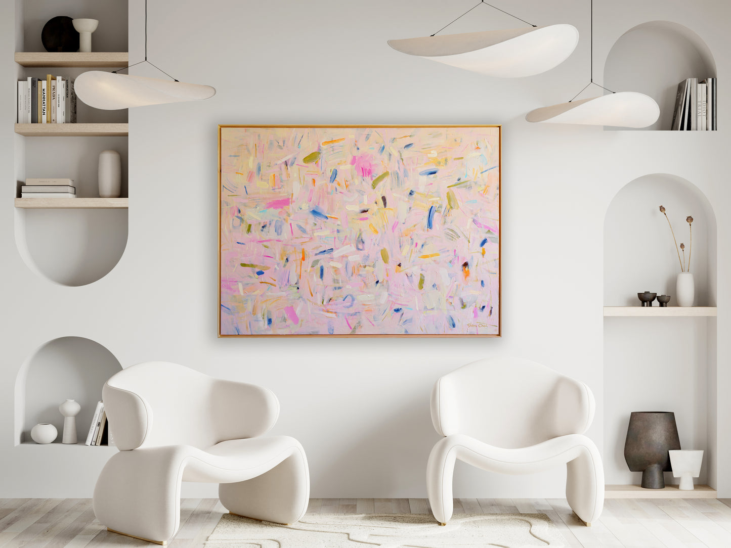Pink Aura Bloom *48x36