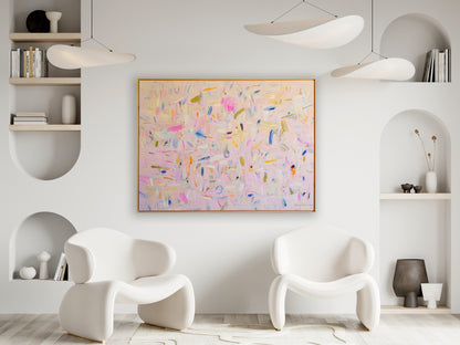 Pink Aura Bloom *48x36