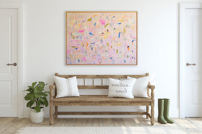 Pink Aura Bloom *48x36