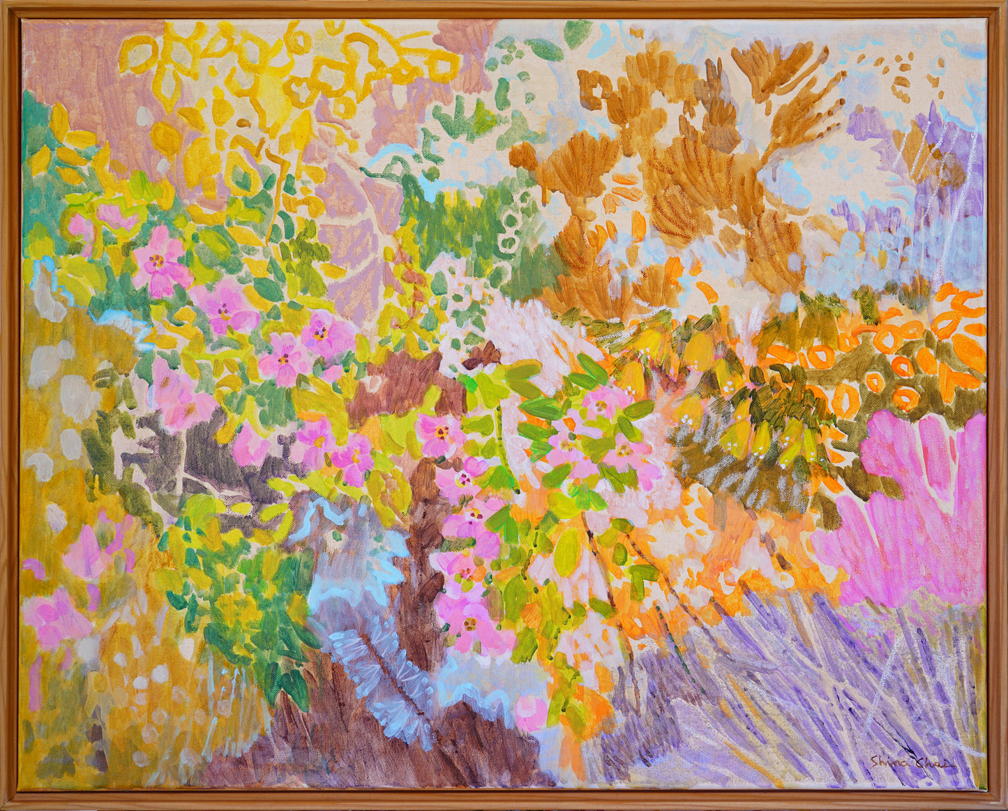 Soft Bloom in the Light 30x24