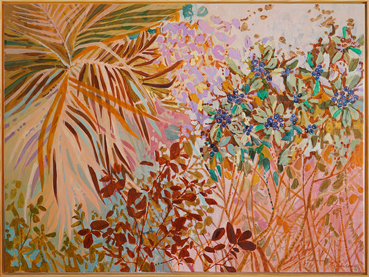 Wild Tropical Leaves *48x36