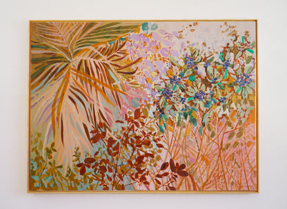 Wild Tropical Leaves *48x36