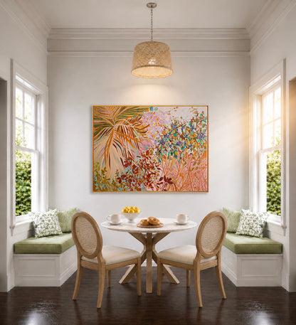 Wild Tropical Leaves *48x36