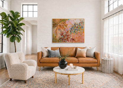 Wild Tropical Leaves *48x36