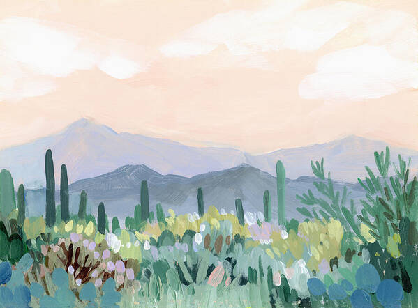 Cactus Grden - Art Print