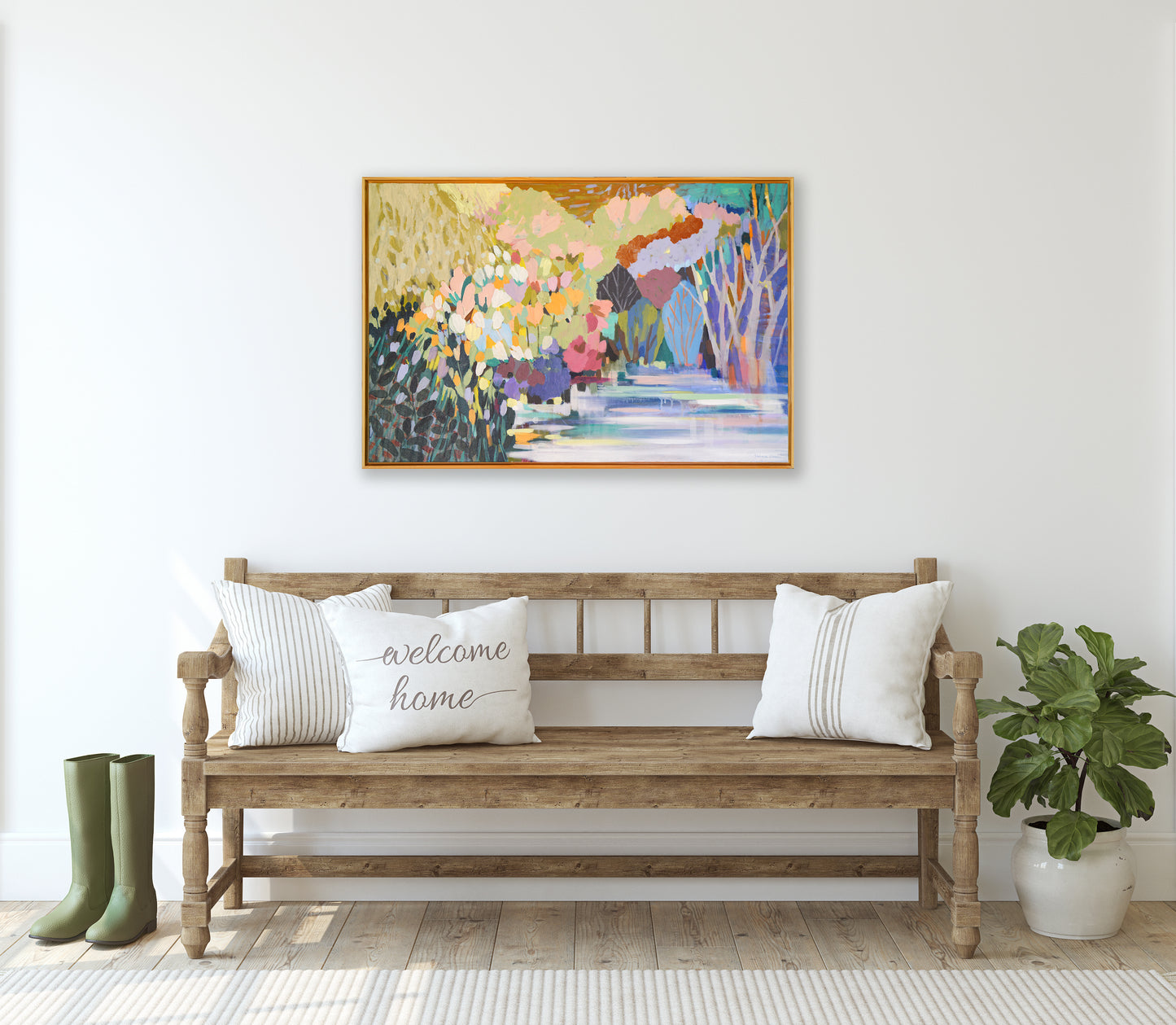 Secret Lake in the Woods