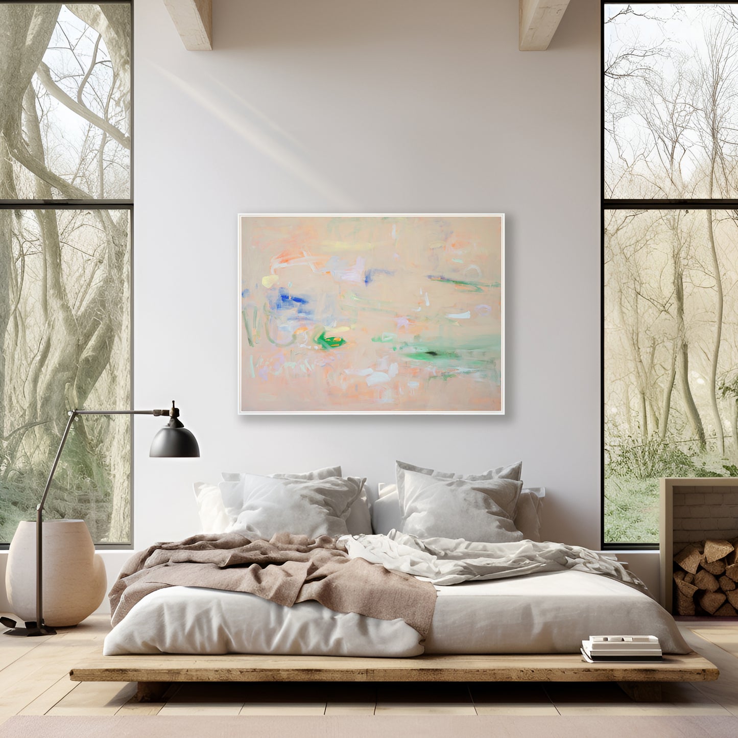 Sunlit Blossoms Meadow no.1 *Featured in Saatchi Art Collection