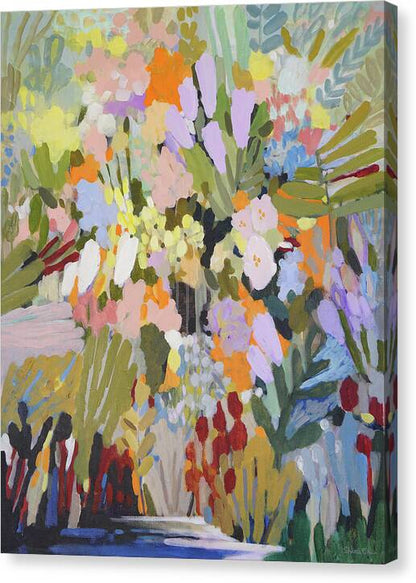 The Blooming Garden - Canvas Print