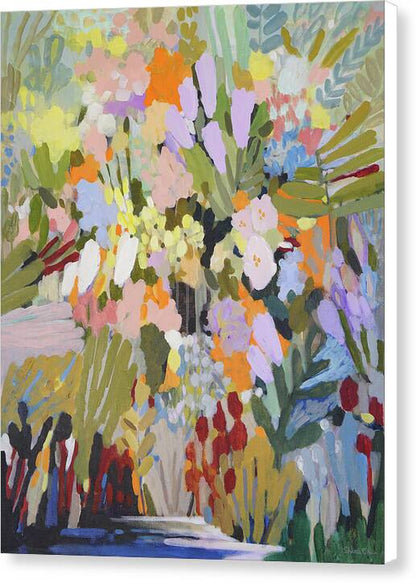 The Blooming Garden - Canvas Print
