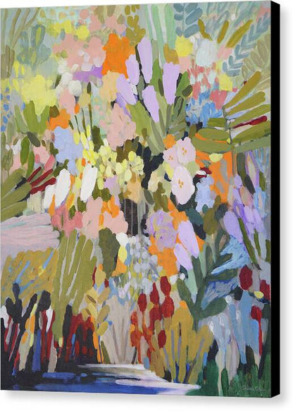 The Blooming Garden - Canvas Print