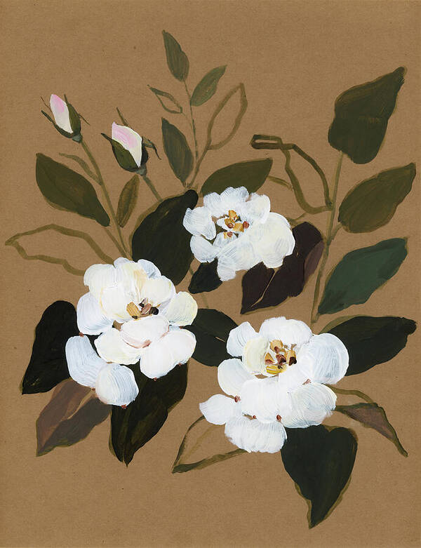 White Roses no.2 - Art Print