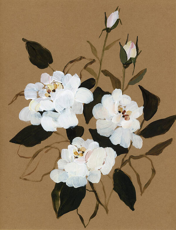 White Roses no.3 - Art Print