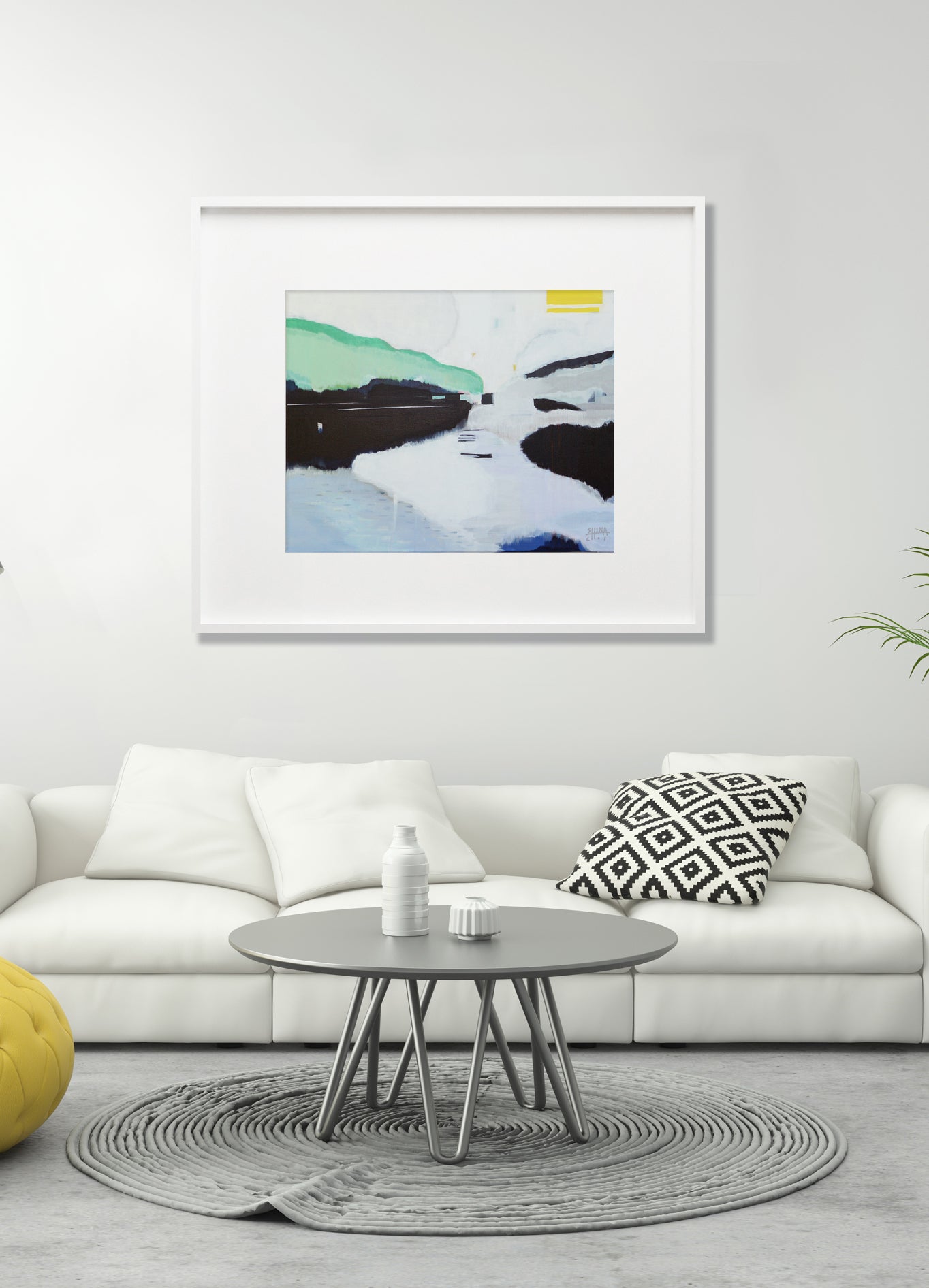 Landscape Lake view 'Beginning'