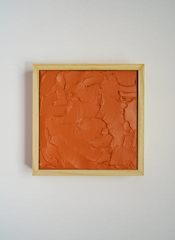 Wavez no.5  Terra Cotta Orange