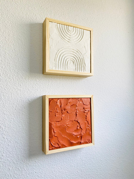 Wavez no.5  Terra Cotta Orange