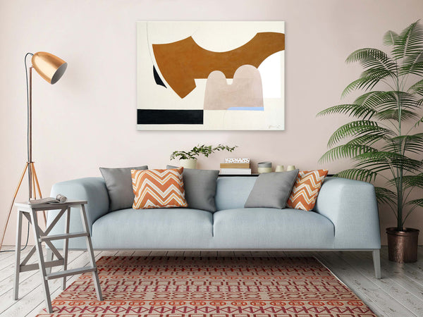 Along the Ridge 24x18 *Framed / Featured in Art Finder's Minimalist Interiors Collection