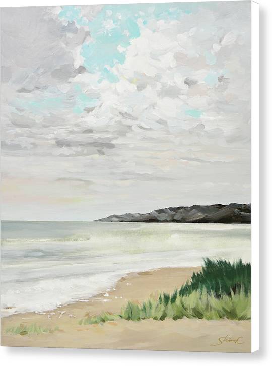 April Beach - Canvas Print