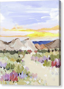 Desert Sunset Trail - Canvas Print