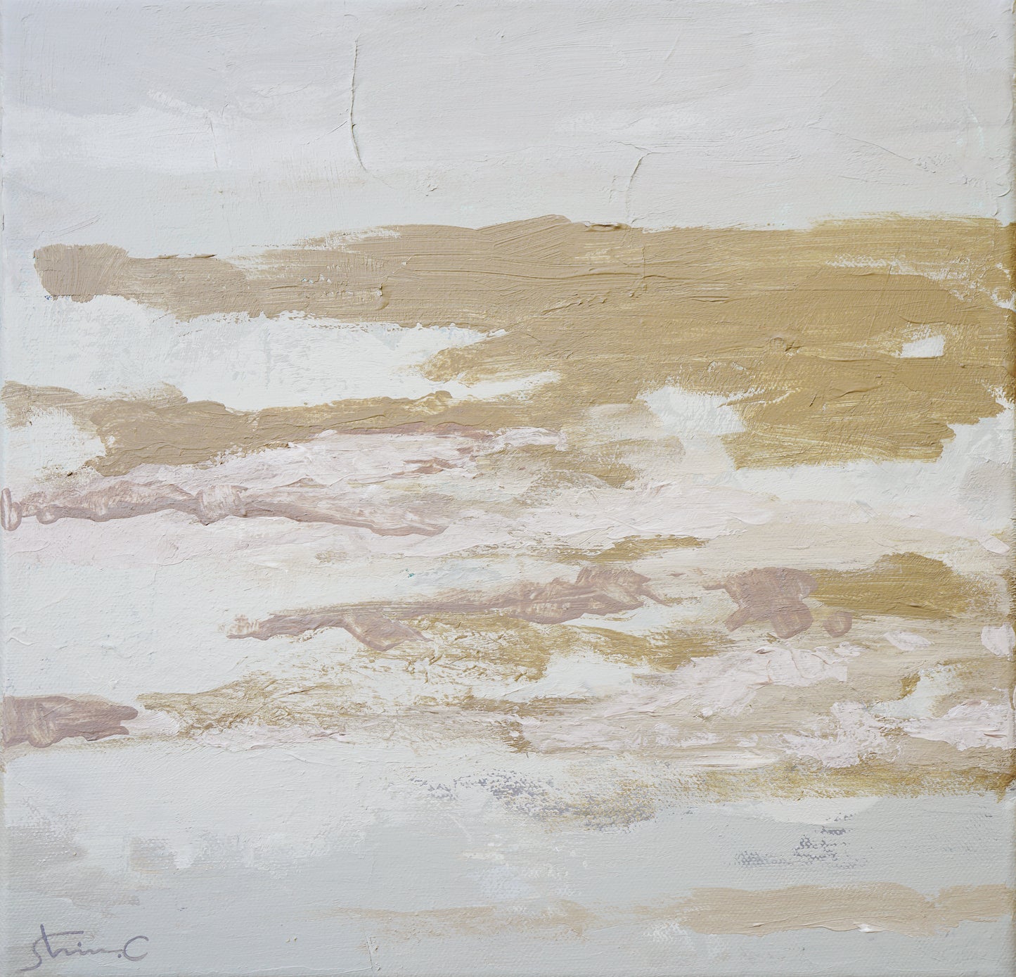 Hazy Shore /Featured in Saatchi Art Collection
