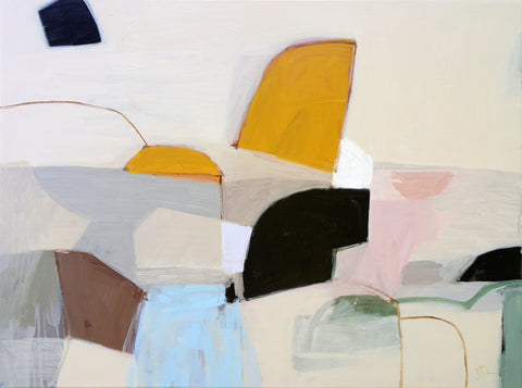 Into Unknown Land 40x30 *Featured in Saatchi Art Collection