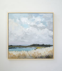 Lake of Reeds / Featured in Saatchi Art Collection *20% OFF at checkout