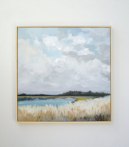 Lake of Reeds / Featured in Saatchi Art Collection *20% OFF at checkout