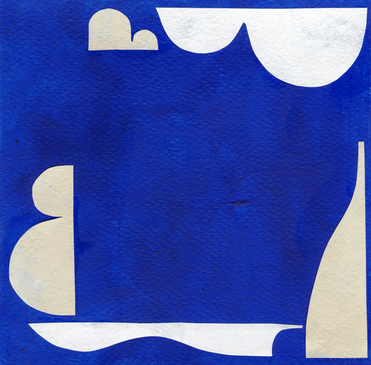 Modern Shapes Aesthetic (Blue no.2)