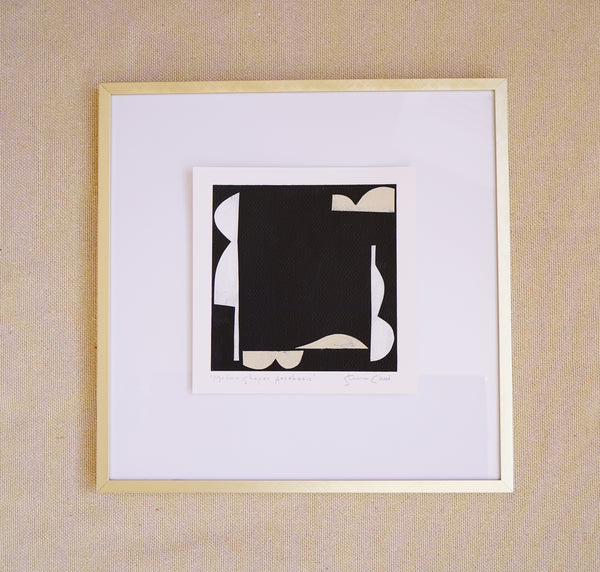 Modern Shapes Aesthetic (Black no.2)