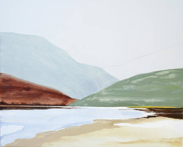 Mountains of Lake Garda - Art Print
