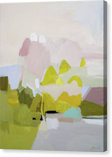 Mustard Valley Morning - Canvas Print