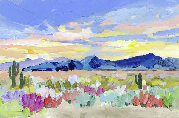 Purple Desert Sunset - Art Print *Popular!