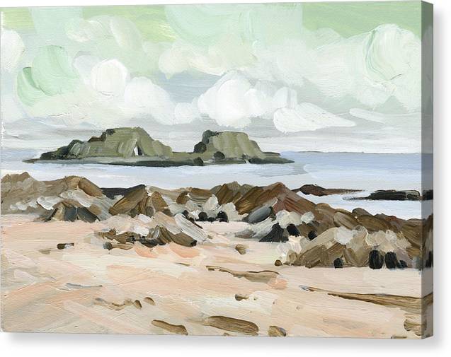 Rock Beach - Canvas Print