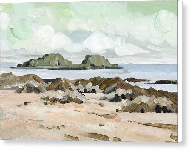 Rock Beach - Canvas Print