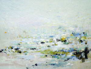 Sparkling Sea in the Mist - Art Print