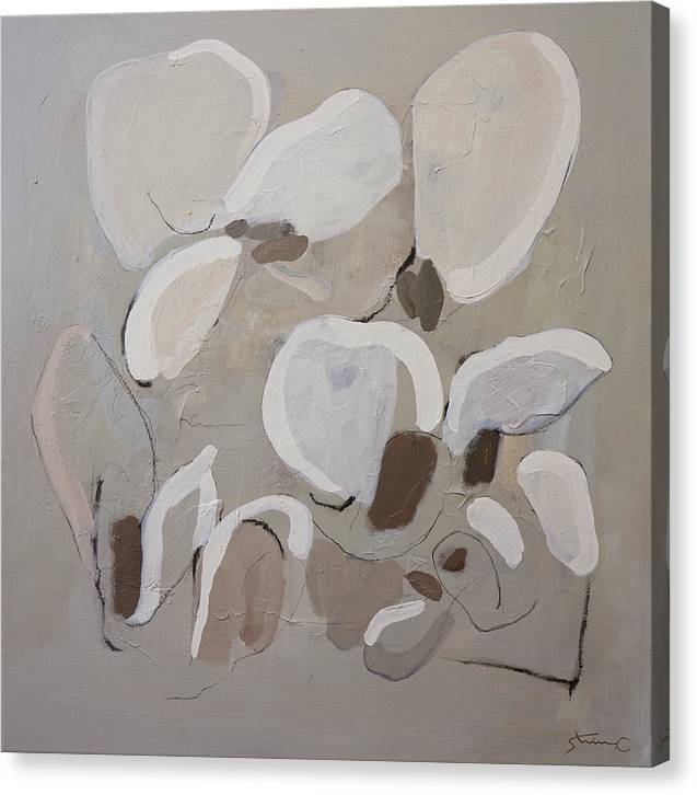 Winter Magnolias - Canvas Print