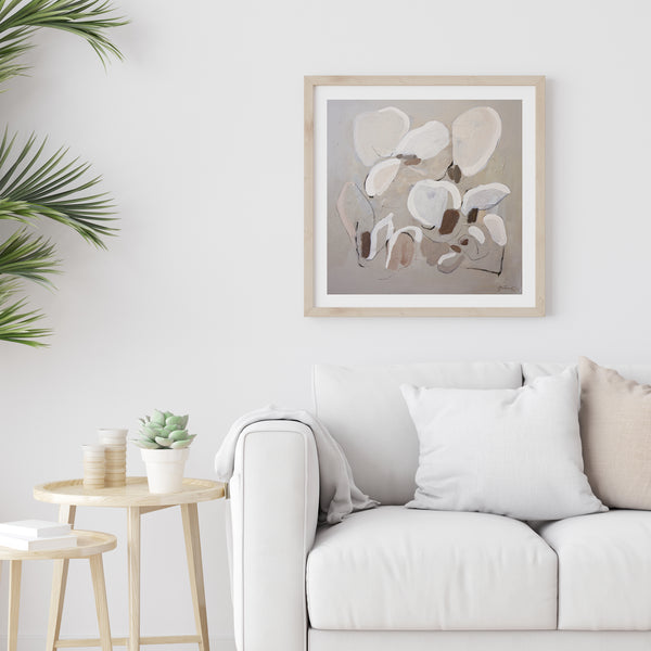 Winter Magnolias 24x24/Featured in Saatchi Art Collection *SOLD