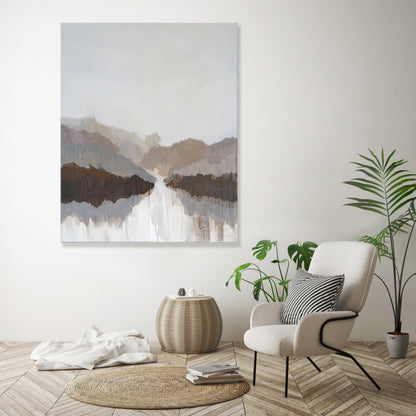 Winter Valley /Featured in Saatchi Art Collection  *30% Off at checkout