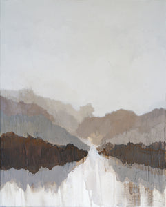 Winter Valley /Featured in Saatchi Art Collection  *30% Off at checkout